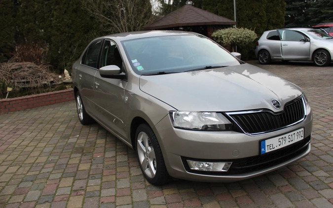 Skoda RAPID cena 35900 przebieg: 63995, rok produkcji 2014 z Baranów Sandomierski małe 326